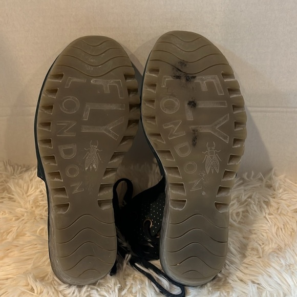 FLY LONDON YPUL Wedge peep toe sandals, size 37, converts to 6.5. - Picture 7 of 8
